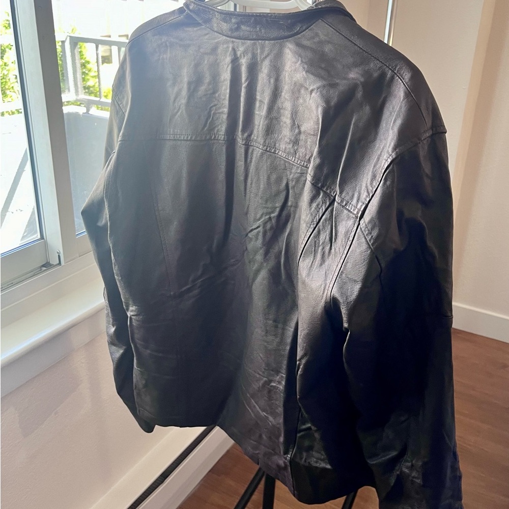 Polaris Men's Brown Leather Jacket - Picture 2 of 3